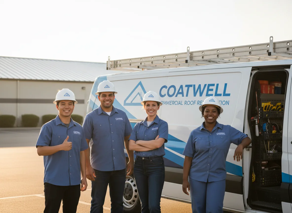Commercial roof coating company in Coburn, PA